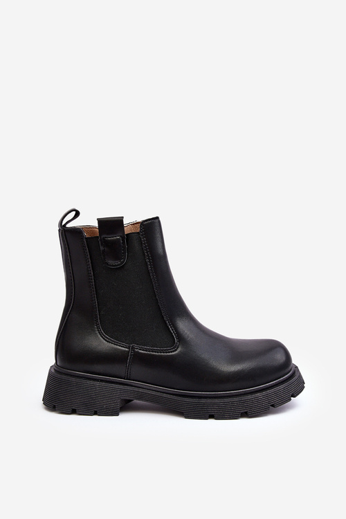 Dámské kovbojky s černým zipem Ramhel