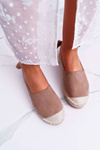 Lehké espadrille tenisky khaki Moriente