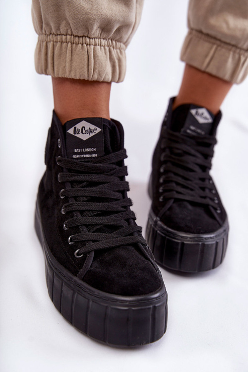 Vysoké tenisky Lee Cooper LCJ-22-31-1432L Black