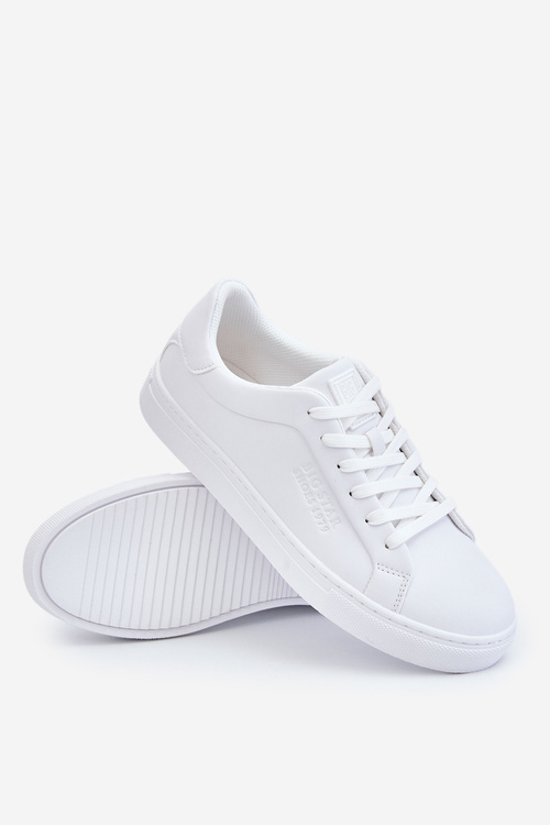 Pánské sportovní boty Memory Foam Big Star LL174193 Bíle