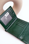Dámská peněženka z ekokože tmavě zelená Joanela
