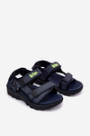 Detské sandále Lee Cooper LCW-25-34-3569K tmavomodré