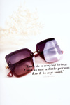 Dámske módne slnečné okuliare V130045 Purple