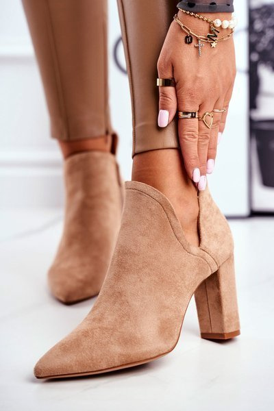 Dámske topánky na stĺpikom Khaki Vom