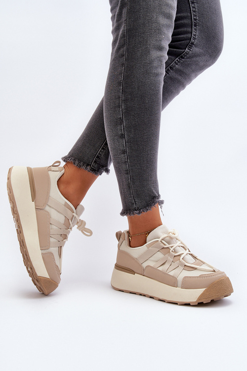 Dámské sportovní boty tenisky béžové Phyrena