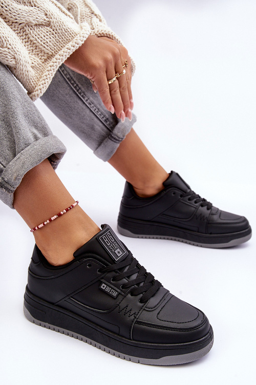 Dámské sportovní boty Sneakersy Big Star MM274353 Černé