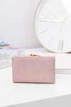 Small Women's Wallet On Bigiel Powder Pink