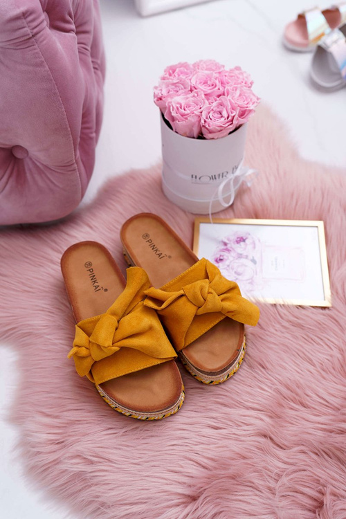 Dámské Nazouváky s Lukem Žluté Chantal