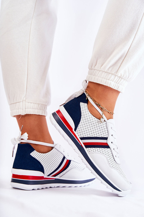 Dámska kožená športová športová topánky Jane