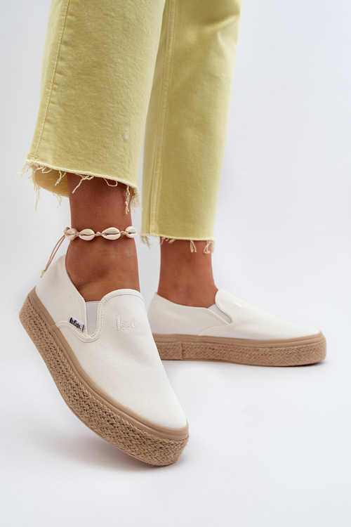 Dámské tenisky Slip-On Big Star LL274389 Bílé