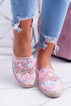 Svetlo ružové espadrilles dámske tenisky Forda