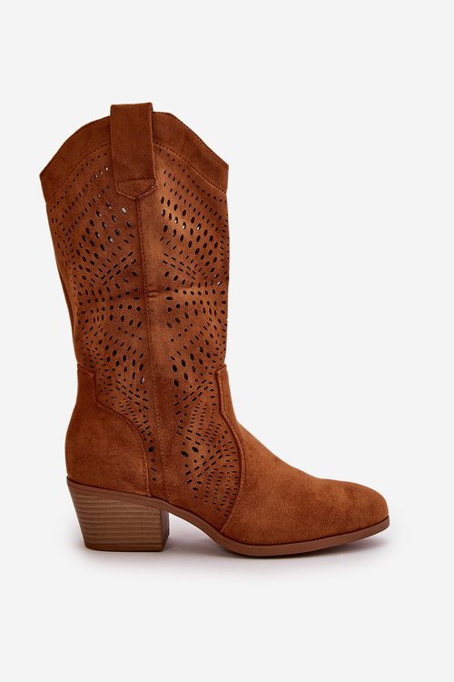 Ľahké dámske čižmy s podpätkom Camel Iceda