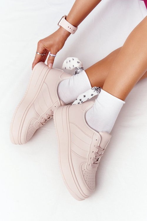 Dámske športové topánky na platforme ružové, to som ja