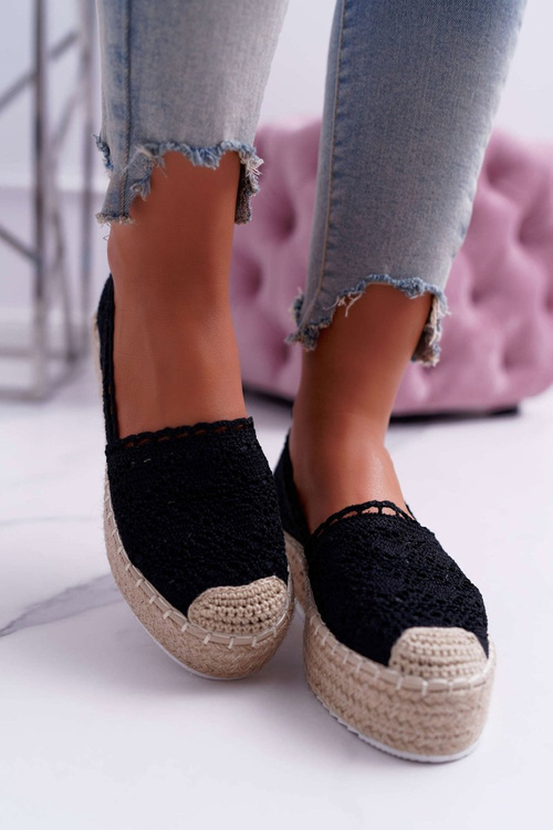 Dámské Espadrilky černé Lovely Haven