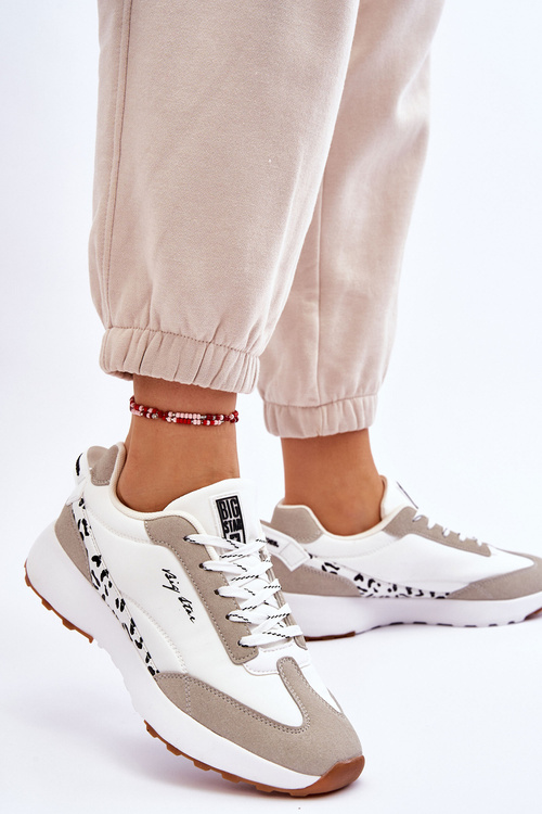 Dámské tenisky Memory Foam System Big Star LL274957 Bíle