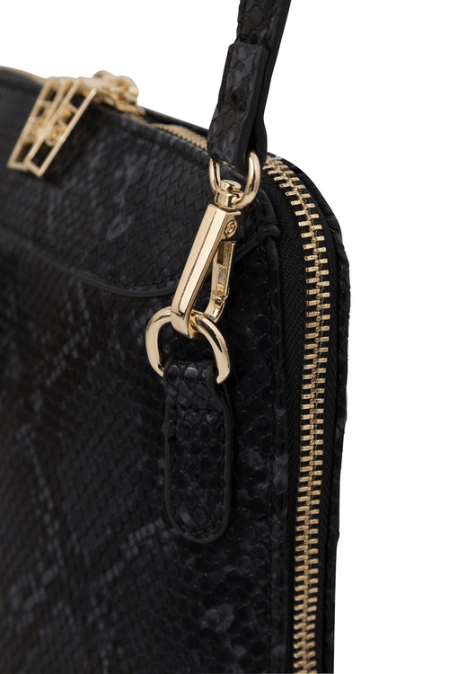 Kabelka Kufr se Zvířecím Vzorem NOBO NBAG-R3200-C019 Tmavě šedá