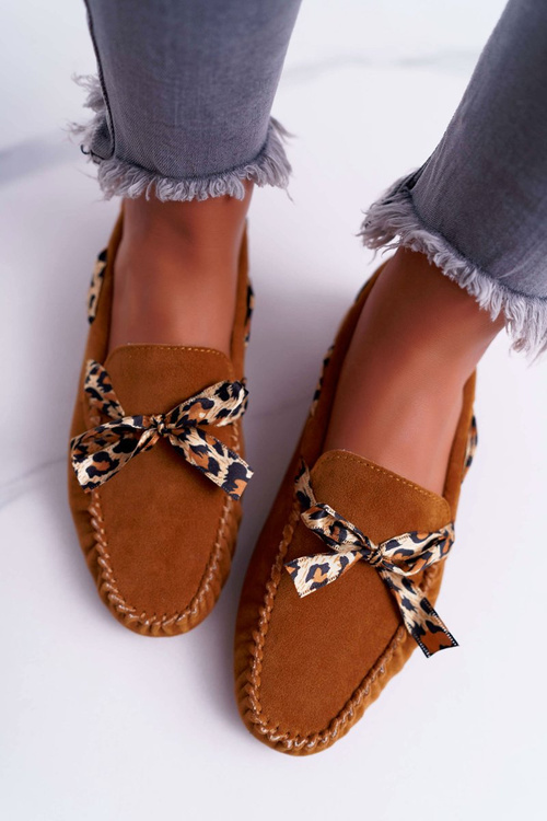 Dámské Mokasíny Lu Boo Eko-semiš Camel Plummy