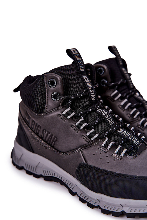 Vysoké športové topánky veľká hviezda II174176 čierna