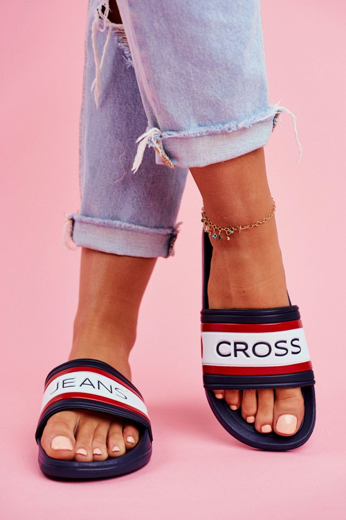 Dámské Nazouváky Cross Jeans Tmavě modré FF2R4160C