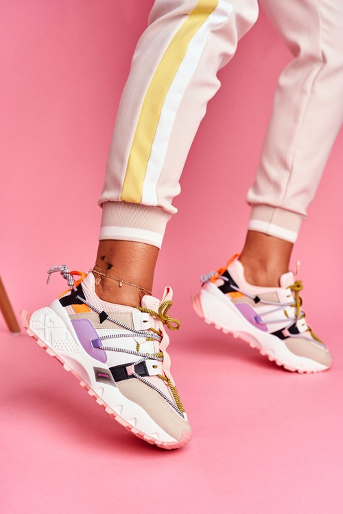 Dámske ružové športové topánky LA91 sú jednou