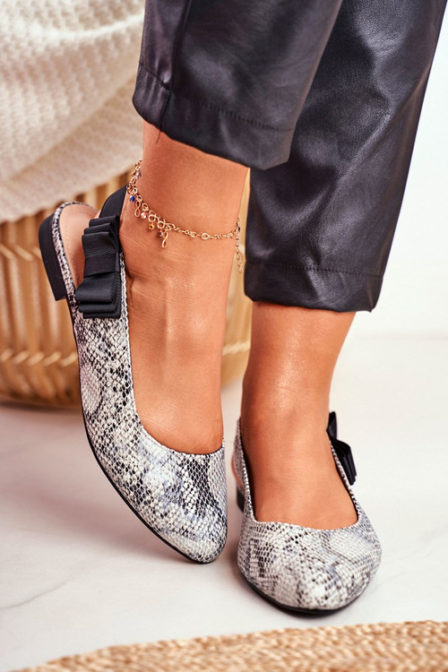 Ballerini Sergio Leone Gray Snake Pattern BL615