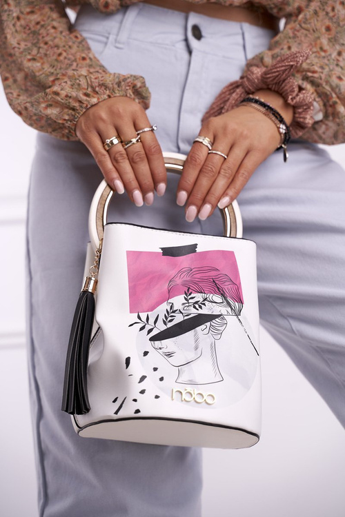 Dámská Kabelka Nobo bilá NBAG-I2690-CM00