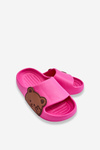 Lehké Pěnové crocs S Medvídkem Fuchsie Todi