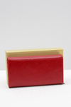 Veľká dámska červená peňaženka