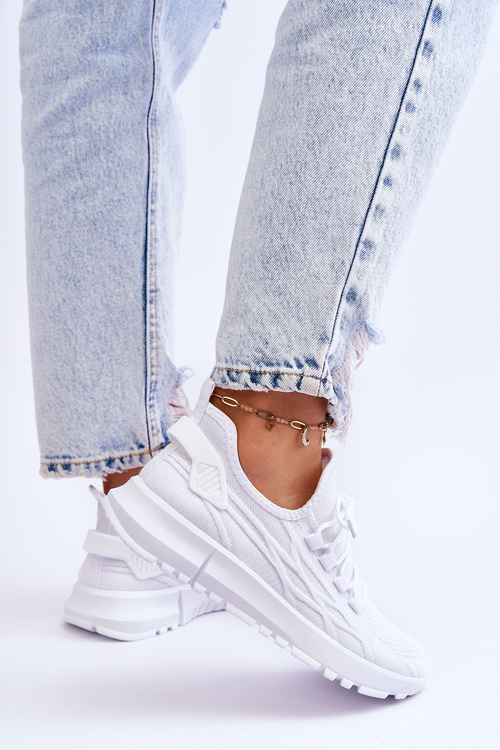 Dámská nazouvací sportovní obuv Tenisky Bíle Rosett