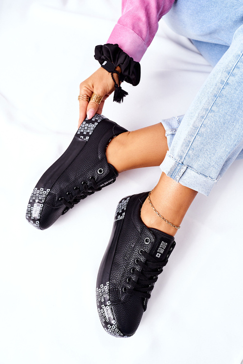 Dámske tenisky na platforme Big Star II274183 Black