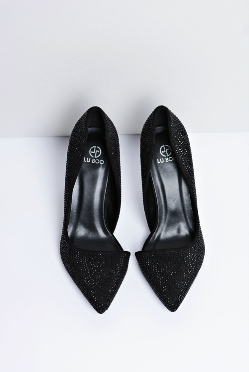 Dámské lodičky na jehlovém podpatku Černe Santee