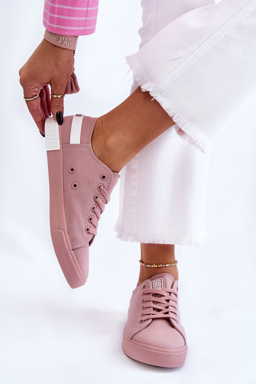 Dámske nízke tenisky Big Star LL274040 Pink
