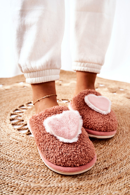 Dámska špinavá ružová tlkot srdca ružová