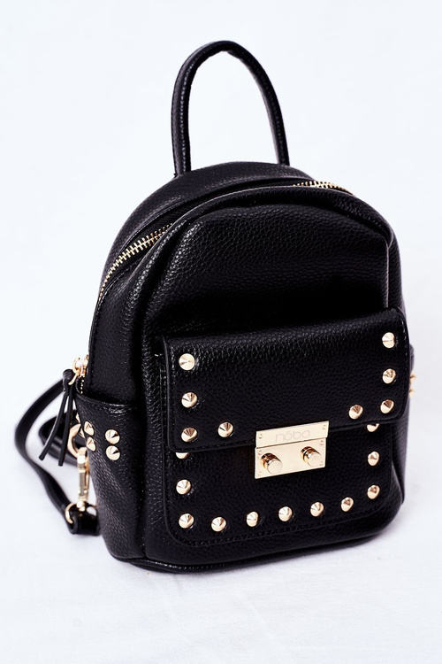 Dámsky kožený batoh NOBO K4110 Čierna