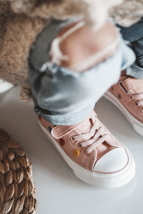 Dětské Tenisky Se Suchým Zipem BIG STAR JJ374054 Růžove