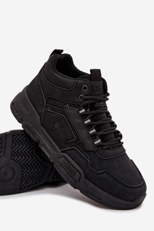 Pánske Tenisky Big Star SS174282 HI-POLY SYSTEM Čierne