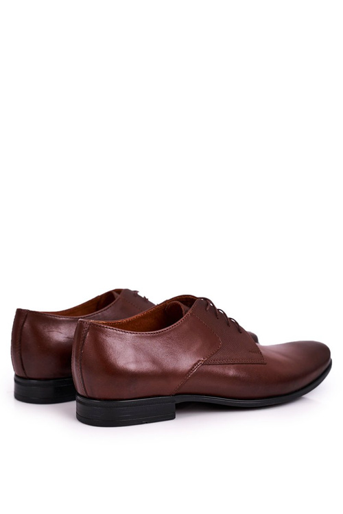 Bednarek hnedé kožené mokaséry hnedé mokasíry