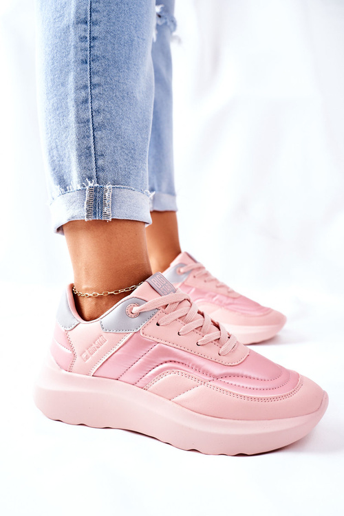 Dámska športová topánka Pamäť Pamäť pena Veľká hviezda II274333 Pink