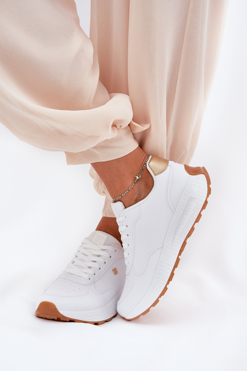 Ľahké Dámske Športové Topánky Big Star RR274629 HI-POLY SYSTEM Biele