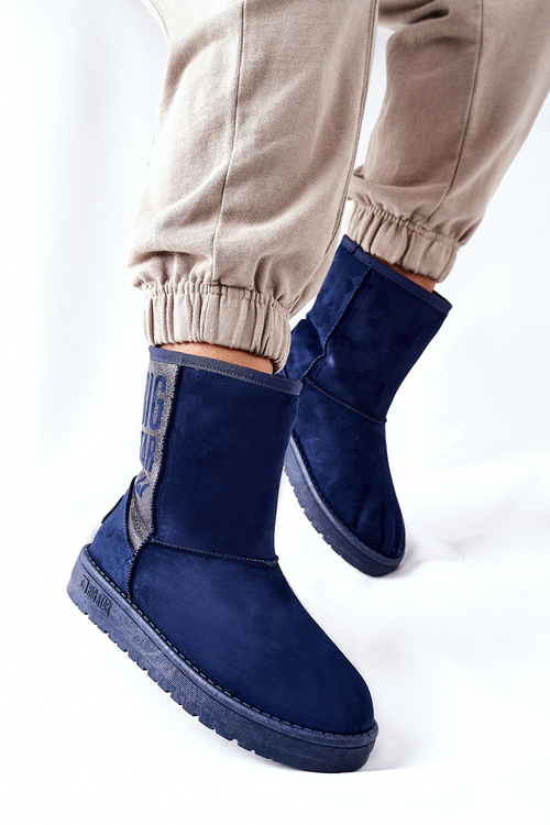 Dámské Sněhule Big Star EE274416 Tmavě modré