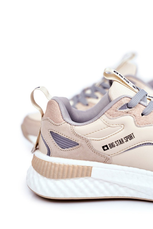 Pánske športové topánky Big Star Beige GG174465