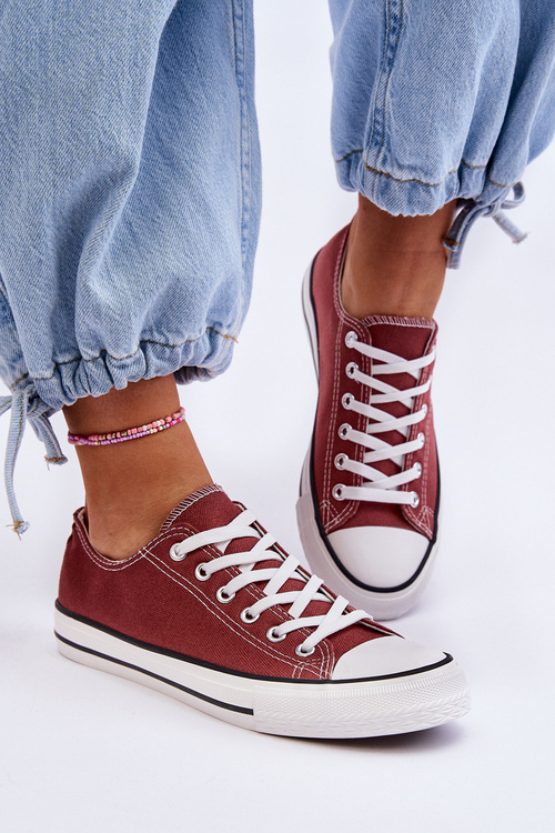 Klasické tenisky s nízkym dámskym hnedým Vegas