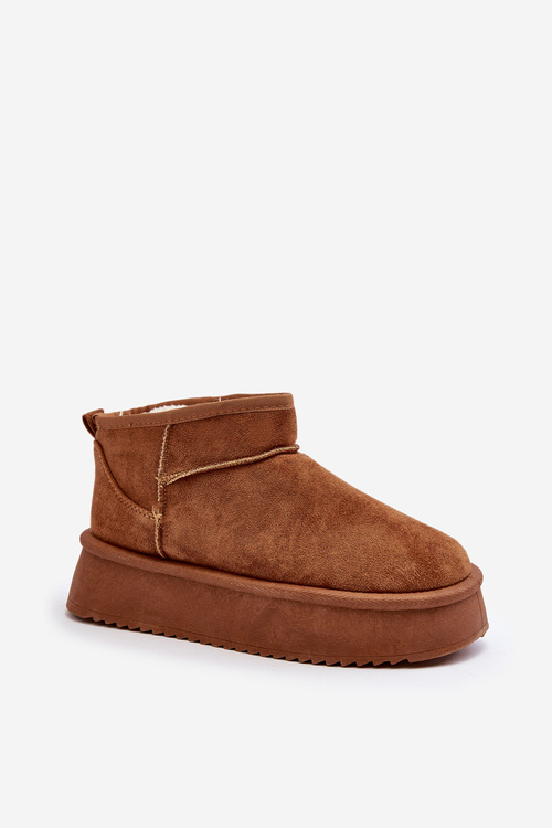 Dámské zimní boty na tlusté podrážce Camel Caliksa