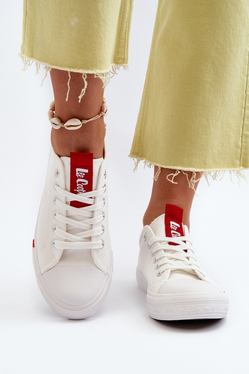 Nízké Dámské Tenisky Lee Cooper LCW-24-31-2239 Bílé