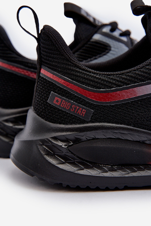 Športová obuv pre mužov HI-POLY SYSTEM Big Star NN174373 Čierna