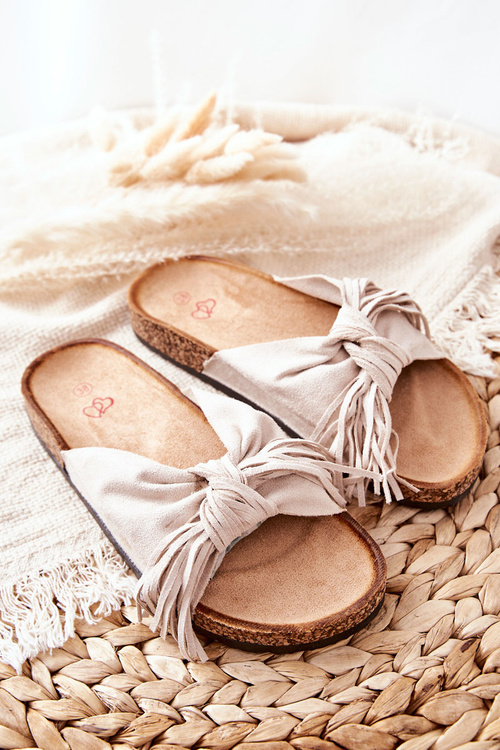 Nazouváky Na Korkové Podrážce Bezové Taryne