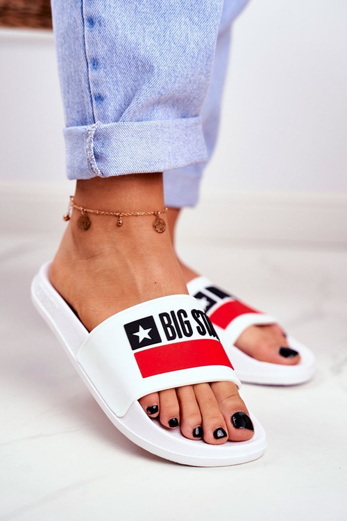 Dámske papuče Big Star Classic White GG274047