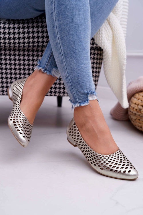 Dámske baleríny Zlatá koža vynikajúce 1107/1