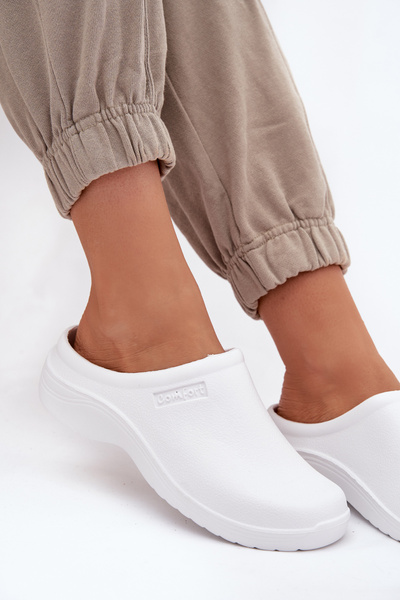 Pěnové žabky dámské bílé Parissa