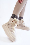 Dámské sněhule La.Fi 280072W-QN Světle béžová